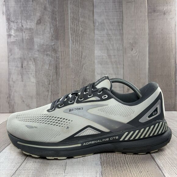 Brooks Adrenaline GTS 23 Mens 10 Extra Wide Running Shoes Athletic Sneakers Gray - Picture 6 of 16